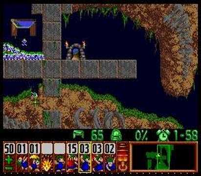 Lemmings - Mayhem Level 12 Solution