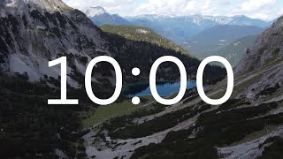 10 Minutes Timer with Soft Calm Peaceful Relaxing Music