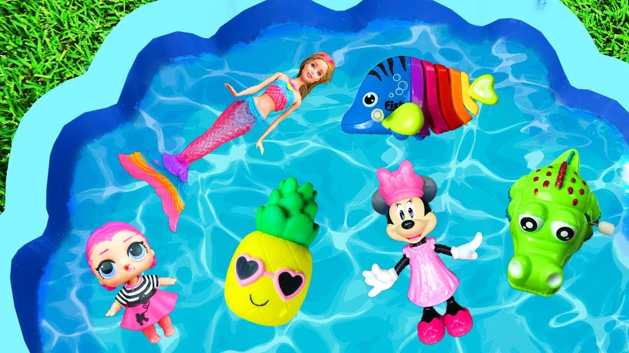 Learn with Pj Masks - Pool Toys For Kids - Barbie Learn Colors For Kids ...