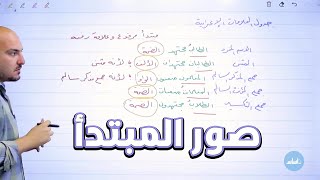 صور المبتدأ - عربي - ثامن 8 / الأستاذ إبراهيم حجاج