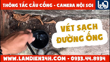 163 - Thông tắc cầu cống, Camera nội soi | Nạo vét đường ống thoát hộ gia đình Phường Rạch Dừa