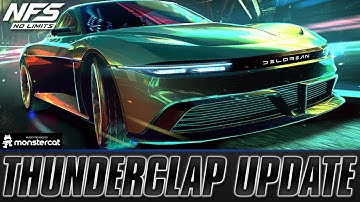 Need For Speed No Limits - THUNDERCLAP UPDATE | DELOREAN ALPHA5 | FIRST ELECTRIC CAR IN BLACKRIDGE