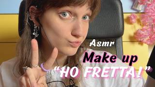 ASMR: migliore amica ti trucca IN FRETTA (fast asmr)