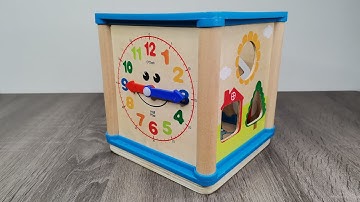 REVIEW SHOPEE TOY | 5 in 1 Wooden Activity Cube | Age (3 years old & above)