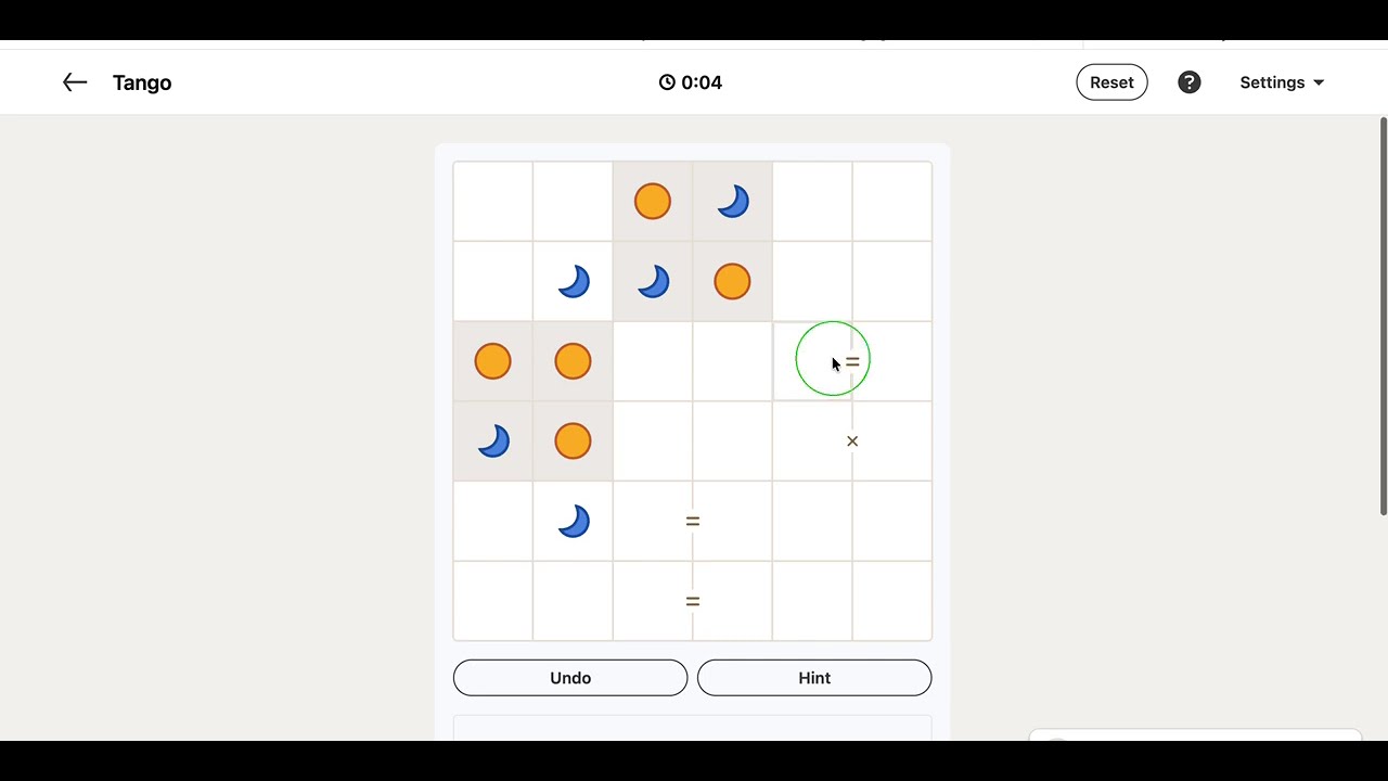 LinkedIn Tango Answer Today | 05 August 2026 - Puzzle #667