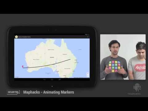 DEVBYTES  MAPHACKS  ANIMATING MARKERS208