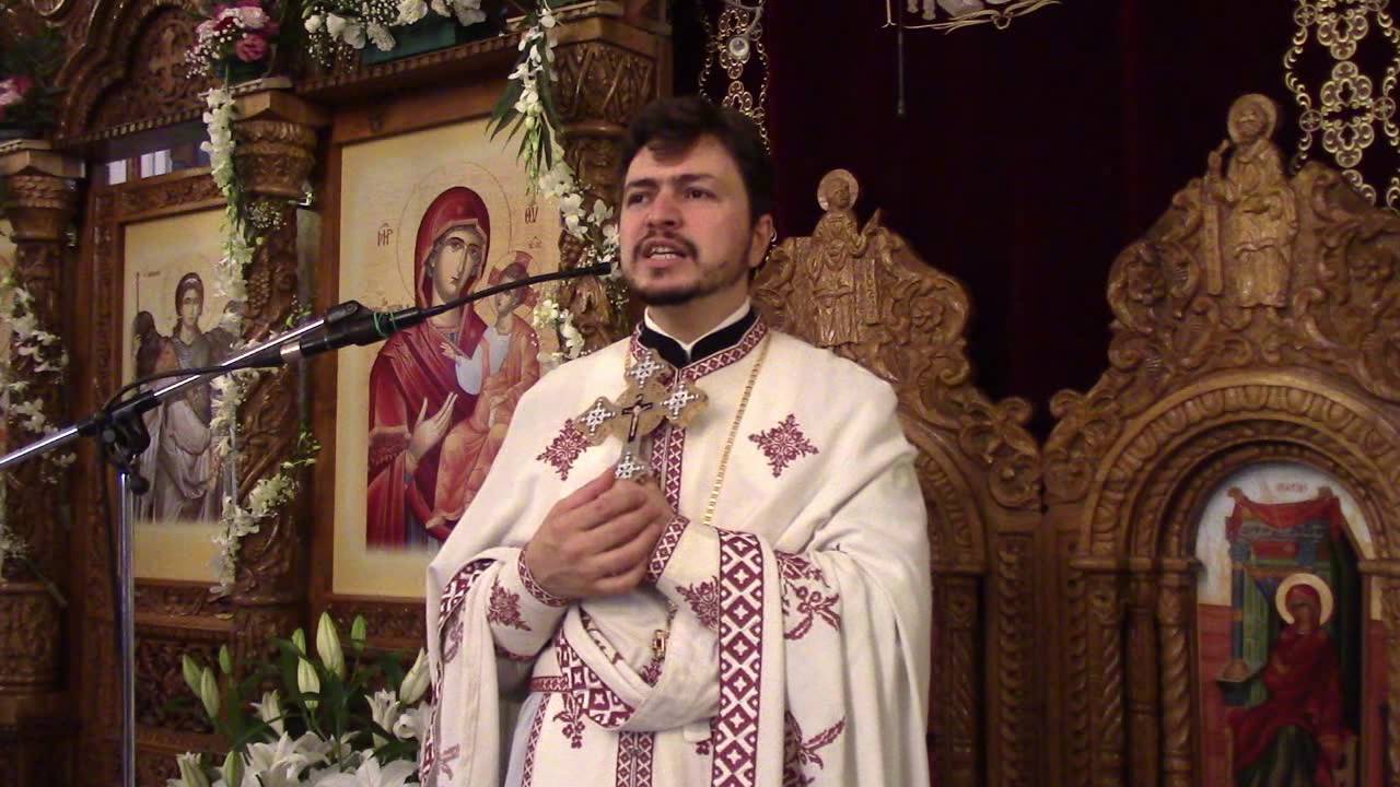 pr. arhim. Veniamin Goreanu - predică la praznicul Adormirii Maicii Domnului (2016) bucharest hotel