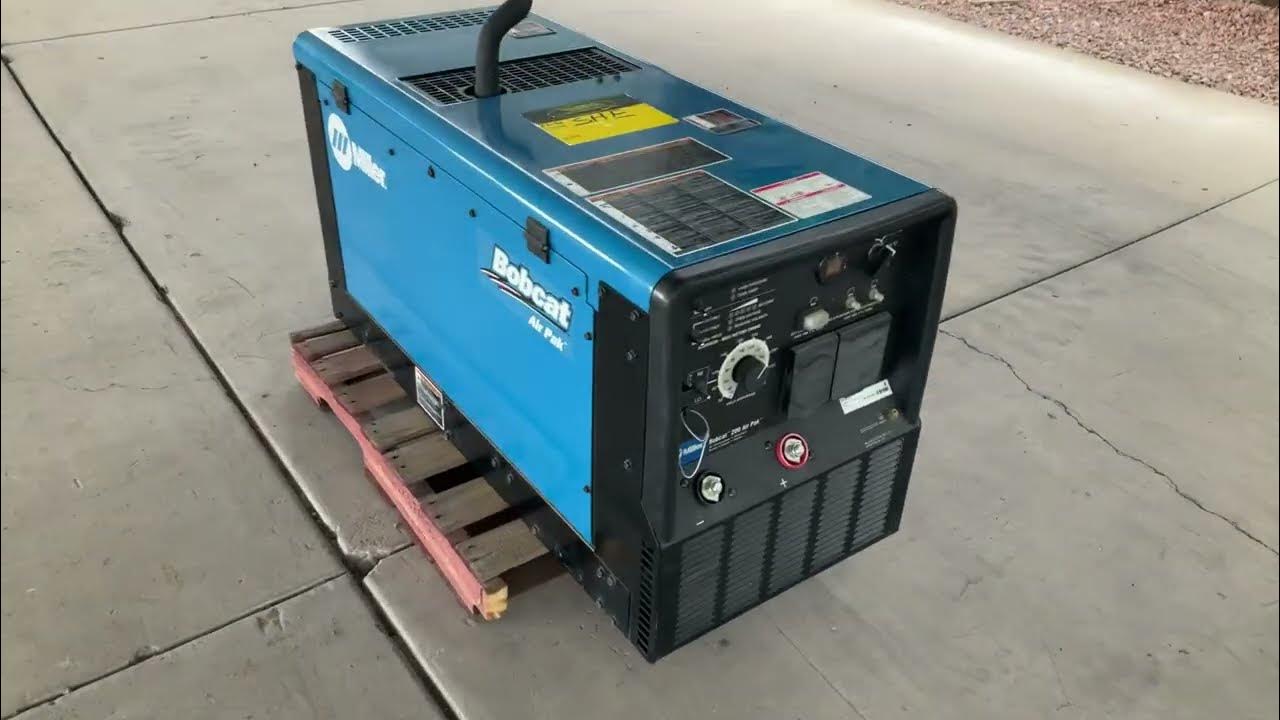 Miller Bobcat 200 Air Pak Engine Drive Welder For Virtual Online