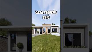 Hermosa Casa Pequeña De 8X10 Ñas
