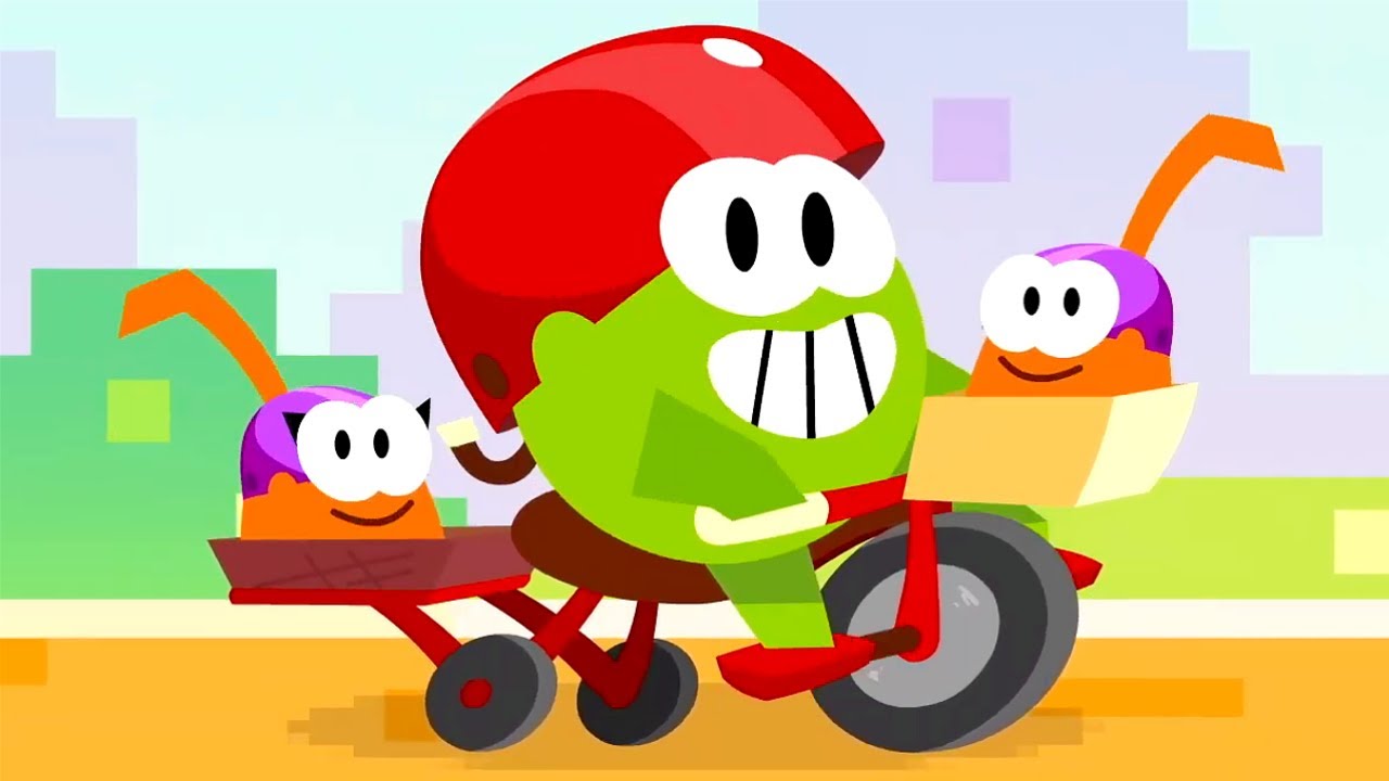 Om Nom 🚗 Nom auf Rädern – Wohin fährt er diesmal? 💚 Lustige Cartoons für Kinder auf Deutsch