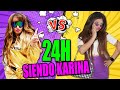 😂 ¡¡IMITANDO A KARINA POR 24 HORAS!! 😎 PASO UN DÍA SIENDO MI HIJA ADOLESCENTE