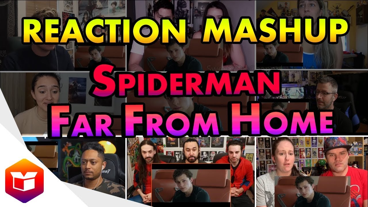 Spiderman Far From Home Trailer - Reaction Mashup - YouTube