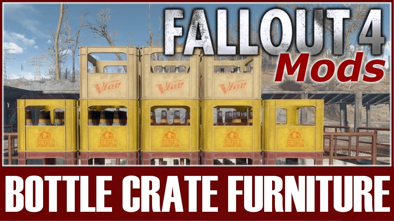 Fallout 4 Mods - Bottle Crate Furniture
