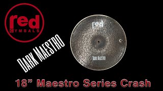 Red Cymbals Maestro Series 18\