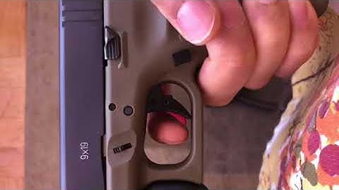 Zev Fulcrum Trigger Kit Action  on Glock 17