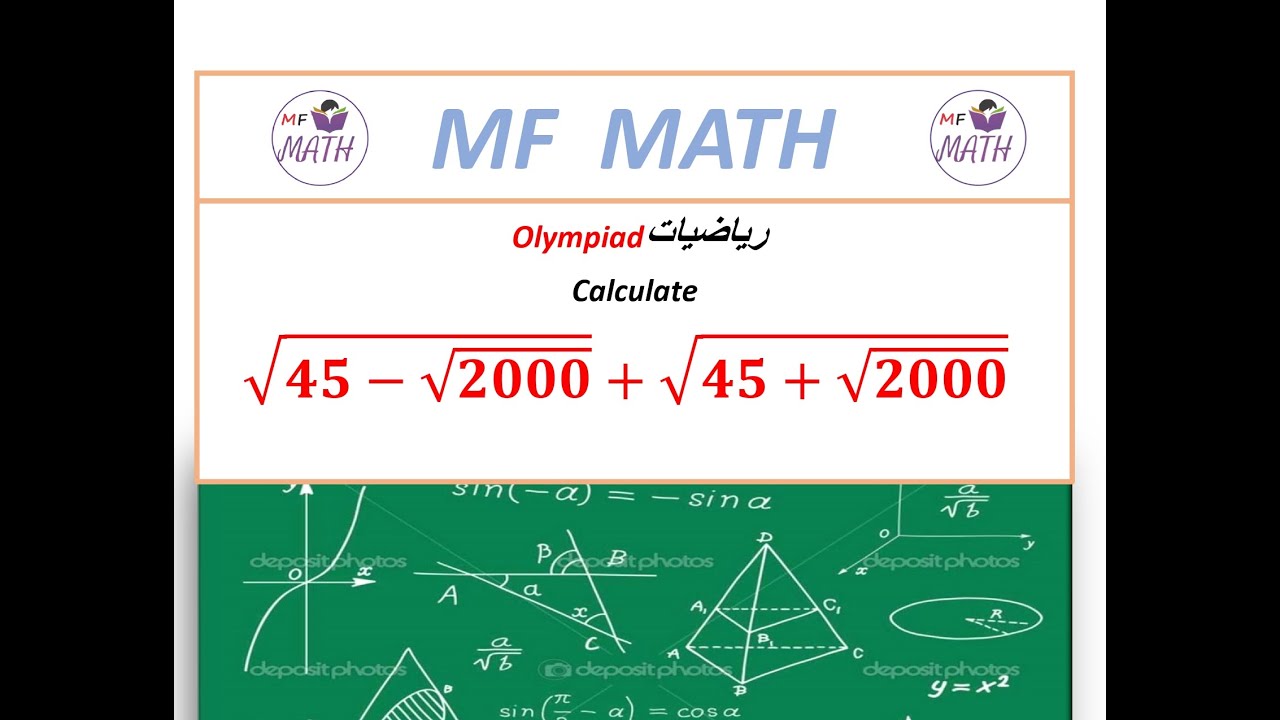 Olympiad Math Calculate Sqrt 45 sqrt 2000 Sqrt 45 sqrt 2000 YouTube olympiad-math-calculate-sqrt-45-sqrt-2000-sqrt-45-sqrt-2000-youtube