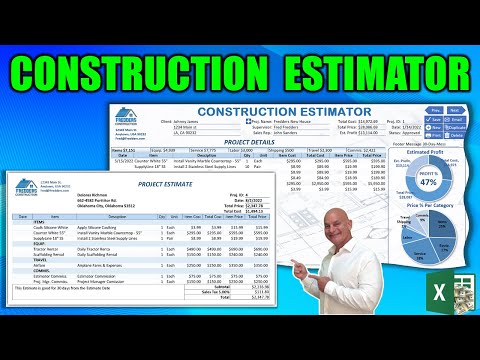 How To Create A Complete Construction Estimator In Excel [+ FREE  DOWNLOAD]