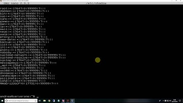 LINUX: gestione di utenti e gruppi