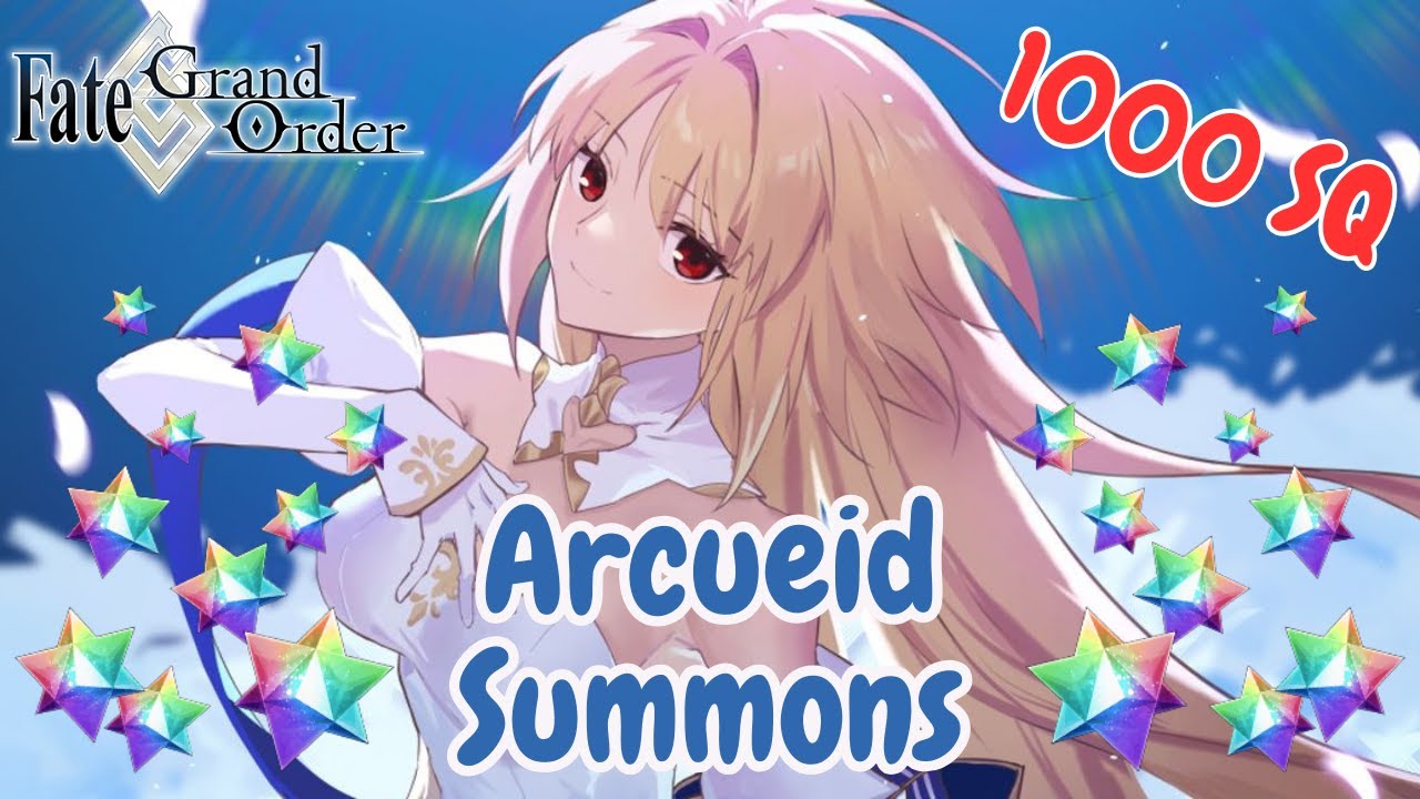 1000 SAINT QUARTZ FOR 7TH ANNIVERSARY, ARCHETYPE EARTH (ARCUEID) GACHA BANNER  - Fate/Grand Order NA