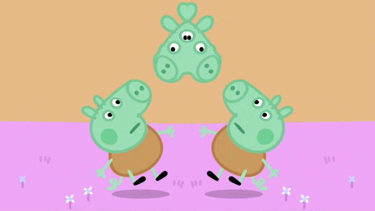 Remember George! This Is Just Pretend Scaring!😱😭 [Peppa Pig] (Klasky ...