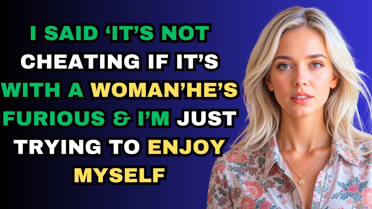 I Said ‘It’s Not Cheating If It’s With A Woman’—He’s Furious & I’m Just