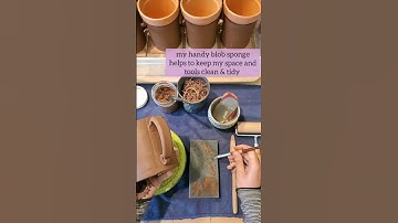 how I attach coil extruded handles onto my pottery mugs (no pulling handles)