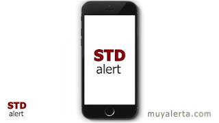 How does the STD alert App work? screenshot 1