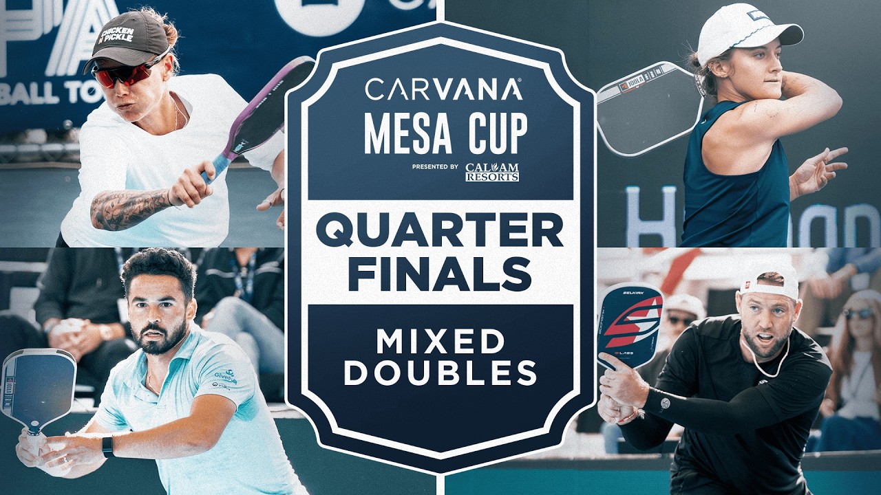 Pisnik/Khlif vs Schneemann/Sock at The Carvana Mesa Cup