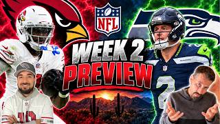 🚨 Arizona Cardinals vs Seattle Seahawks Week 2 PREVIEW | Can They UPSET The Reigning Champions