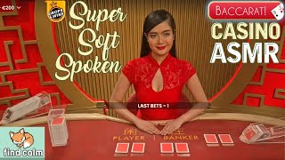 Unintentional ASMR Casino ❤️ Turns Out She's An ASMR Goddess 🙏 Soft Spoken Baccarat screenshot 3