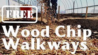 How to Get Free Wood Chips | Making Wood Chip Paths | Four Seasons of Market Gardening Ep. 15