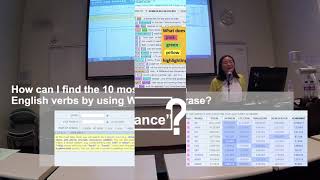 Experience corpus-based vocabulary teaching and learning