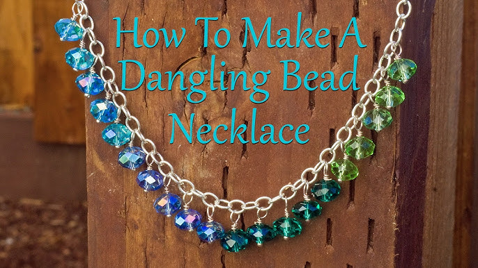 How to Make Earrings Using European Style Large Hole Beads 