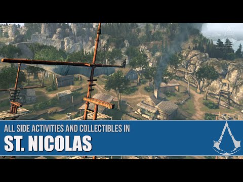 Assassin's Creed: Rogue: Guide - All Side Activities & Collectibles in St. Nicolas