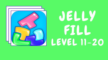 Jelly Fill Level 11-20 Gameplay