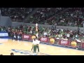 Feu cheerdancer half time dance 2013