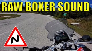 What a Road! | BMW R1200GS | Nockalm | 30 MINUTES RAW BOXER SOUND