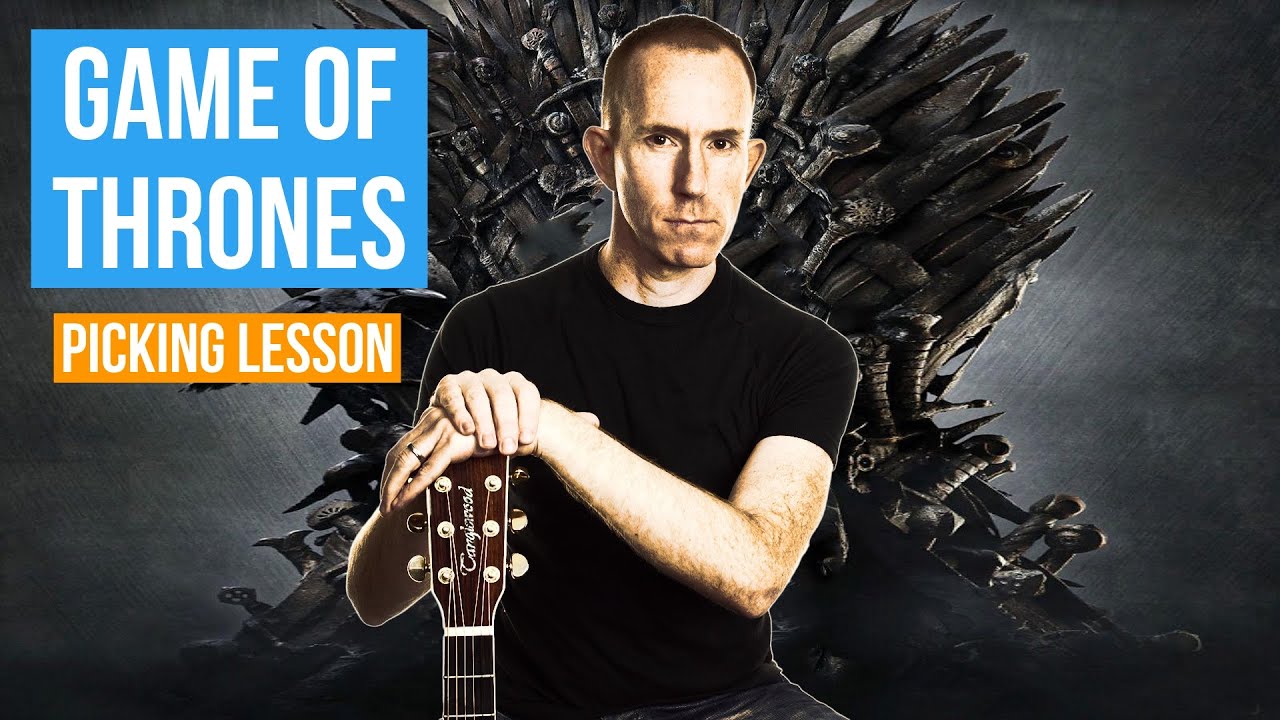 Game Of Thrones Theme ☆ Guitar Lesson - Easy Chords Tutorial [with PDF] -  YouTube