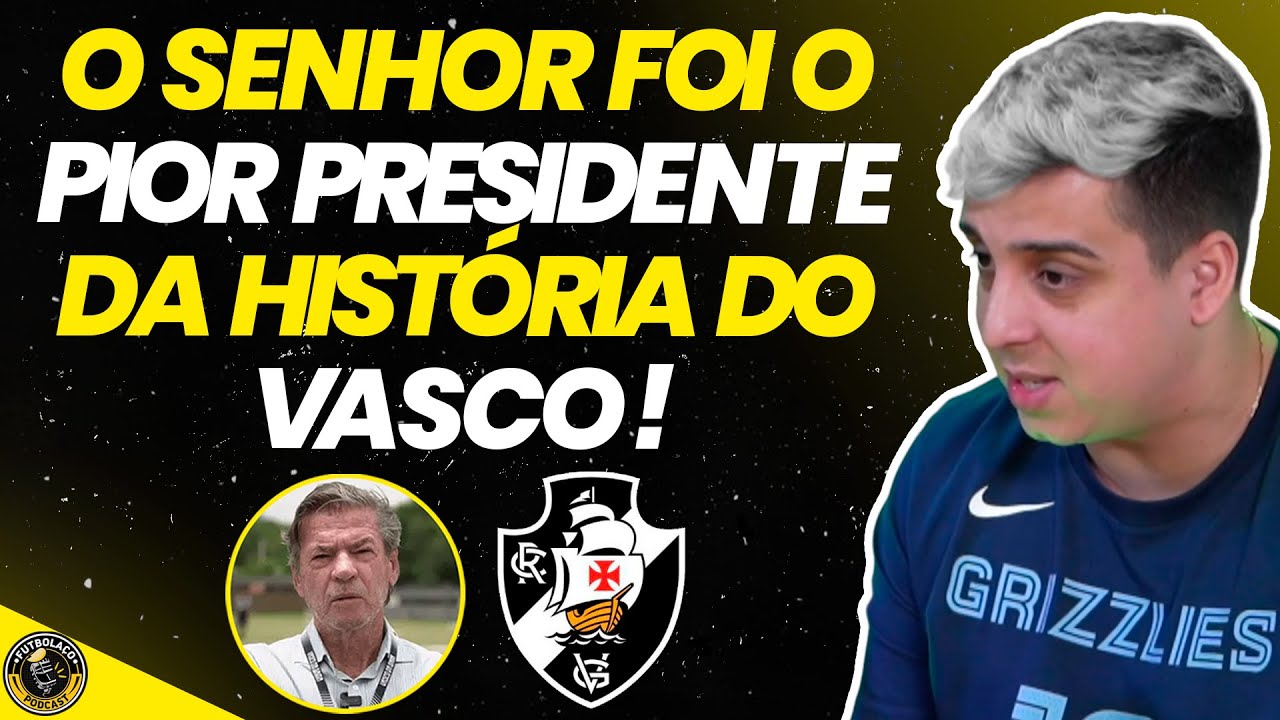 Resolvemos um problema que nos levaria a insolvência Jorge Salgado,  presidente do Vasco - Vídeo Dailymotion