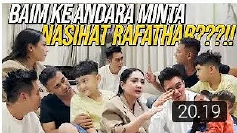 Eksklusif!!! Tanggapan Raffi Ahmad dan Nagita Slavina Soal Prank Kdrt Baim Wong??!!😱
