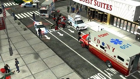 Emergency 4-- Manhattan Mid-Town Mod-- 30 Minutes of realistic Gameplay