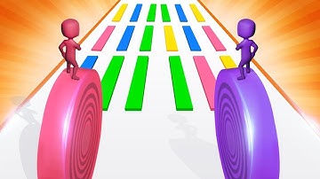 LAYERS ROLL game MAX LEVEL 🌈🥶💜 Gameplay All Levels Walkthrough iOS, Android #4