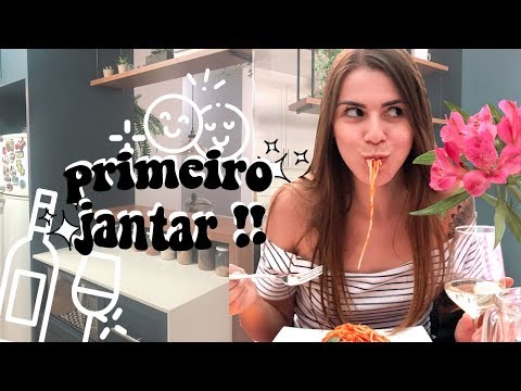 MUITO MACARRÃO NO PRIMEIRO JANTAR NA COZINHA NOVA | Mi Alves