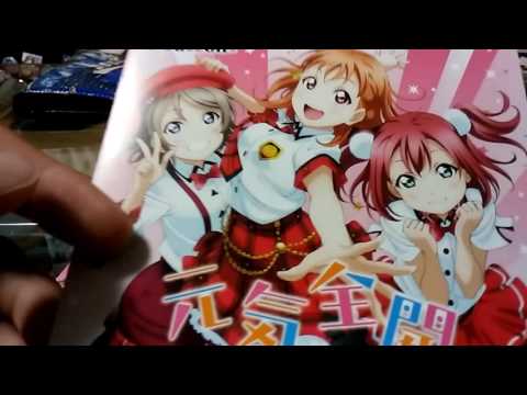ラブライブ！サンシャインのCDを3枚開封