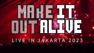 ONE OK ROCK - MAKE IT OUT ALIVE 🔥🔥 (LIVE IN JAKARTA 2023) [4K 60]