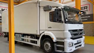 New In Stocklist: MERCEDES BENZ AXOR 1833 Eu5 DRAWBAR SPEC 18 TONNE 4X2 FRIDGE FREEZER–2012–WV62 XPJ