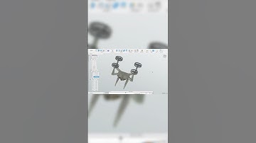 Drone Design Using Autodesk Fusion 360 | Motion Link in #fusion360 #mayurjethani