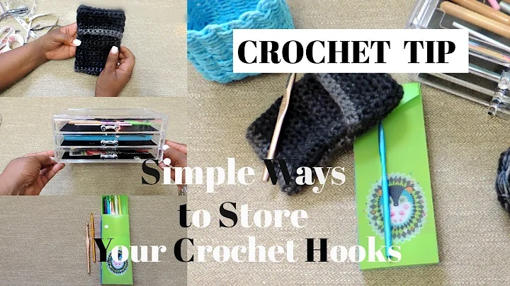 Crochet Tip- Hook Storage Ideas