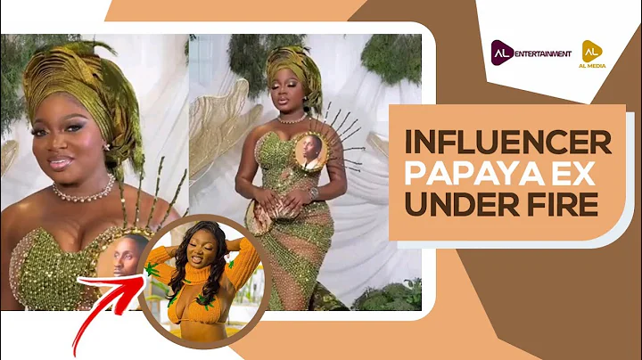 Influencer Papaya Ex TRENDING at Priscilla Ojo & Juma Jux’s Wedding?