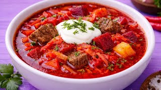 Kıpkırmızı Ukrayna Borşu Hazırlamanın 6 Sırrış Ş Şçorbası